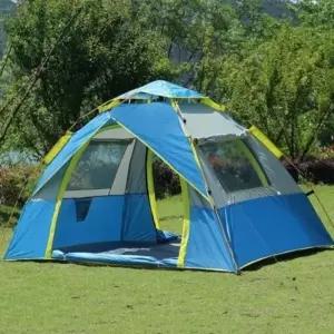 (선택 텐트컬러랜덤발송)텐트 캠핑 야외활동 원터치 오토텐트 (2 3인) DP66149
