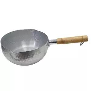 ( )업소용 알루미늄 소스 라면 간편 적은양 팬 냄비 18cm 캠핑 한손 소스팬