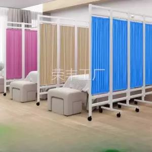 병실 파티션 접이식 이동식 보건실 요양원가림막 병동 요양원 커튼 진료실 가리개 의료용
