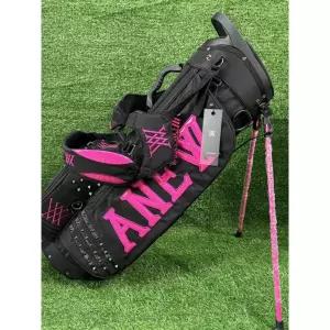 경량골프백 스탠드형 골프클럽 블랙 클럽 가방 방수 포함