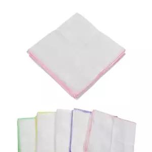 영화)순면 민무늬 가제 손수건 10매 1세트 스타킹 여성내의 팬츠 팬티스타킹 덧신