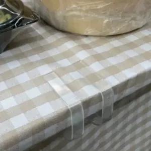 ( )식탁보고정클립 투명 4P 캠핑식탁보고정클립 식탁보홀더 캠핑테이블보고정핀