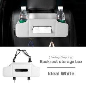 음료거치대 기아 모닝 스포티지 K8 K3 KX3 K9 씨드 피칸토 스토닉 K7 K5 리오 니로용 티슈 홀더가 있는 카시트 수납함