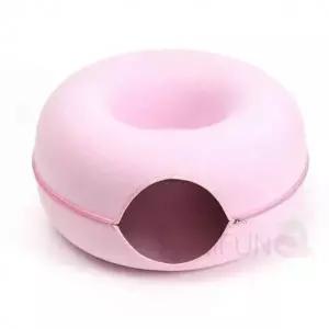 터널 숨숨집 60cm 핑크 반려묘놀이집 반려묘가구 반려묘숨바꼭질 고양이하우스 반려묘하우스