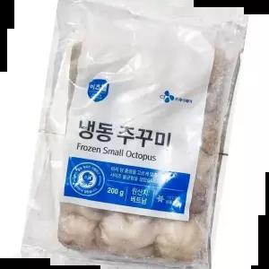 오징어 이츠웰 주꾸미 홀 15미 통쭈꾸미 냉동수산물 200g X5