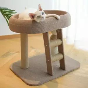 딩동펫 고양이 캣타워 스크래쳐 휴식 놀이 공간 미니 쓰리볼