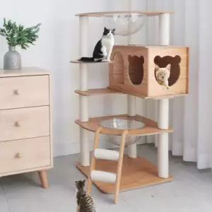 딩동펫 고양이 캣폴 캣타워 스크래쳐 숨숨 선물 추천 아기곰