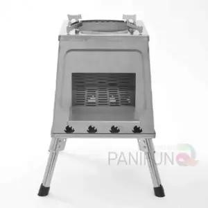 접이식화목난로 35x47 실버 캠핑화로대 캠핑화목난로 불멍화로대 캠핑용화목난로 불멍화목난로