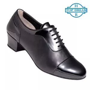 탑드림 남성 라틴댄스화 1002 (검정크링크 가죽) 연습화 라틴 라인 모던 사교 째즈 탱고 살사 방송