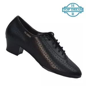 탑드림 남성 라틴댄스화 1100 (검정가죽) 연습화 라틴 라인 모던 사교 째즈 탱고 살사 방송