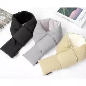 패딩 머플러 겨울 스포츠 리얼퍼