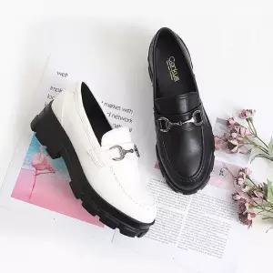 여성 키높이 캐주얼 베이직 빈티지 워커 단화 슈즈 러블리한슈즈 발볼편한워커 여성워커