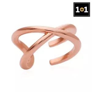 크로스 이어커프 귀찌 한쪽판매) 1+1 이어커프 귀찌 귀안뚫는 로즈골드 링귀걸이