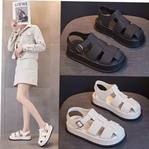 발편한 슬리퍼 슈즈 아쿠아슈즈 비치 샌들 키높이 여자 여성 4cm