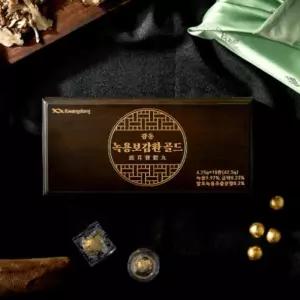 광동 골드 녹용 보감환 침향단 건강 환 선물 10환