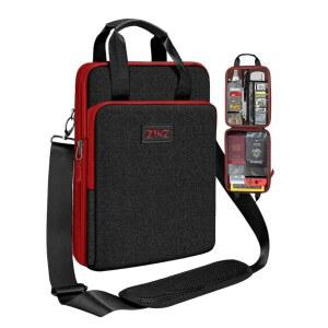 [미국배송] ZINZ 슬림하고 확장 가능한 케이스 12.9 13인치 여행용 노트북 숄더백 맥북호환 에어 M4 /M3 /M2 /M1 프로 패드 12.9인치 /13인치 /11인치 13인치 B01K02