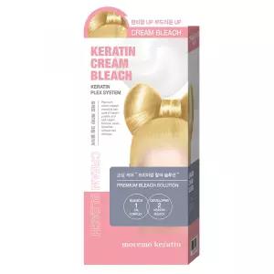 모레모 케라틴 크림 블리치 헤어 탈색제 90g 1개