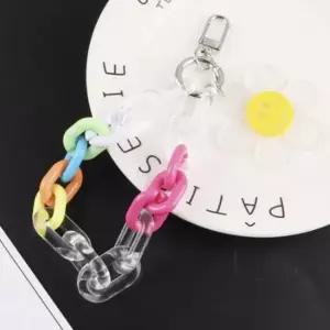 (옵션 키링 DC003623)자동차 키홀더링 아크릴 커플 가방 차키 차 꽃 키링