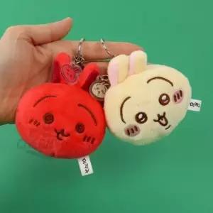 ( )손거울 키링 봉제 미니 거울 휴대용 가방키링 열쇠고리 키홀더