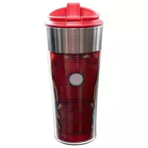 ( )어벤져스 아이언맨 스텐 텀블러 컵 잔 캠핑 머그컵 물병 커피숍 커피 병