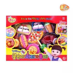 여자아이 선물용 자르고 붙이고 콩순이 소꿉놀이 요리교육 디테일구성 키즈용