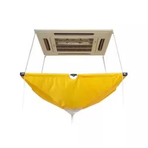 천정 에어컨 물받이 먼지 접이식 도구 비닐 습식 천장