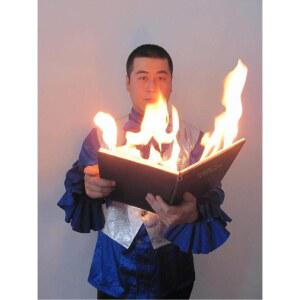 마술도구 마술 소품 동일 불타기 라이터 5병 영화 합금 트릭 마법사 노트 세트 스텐 셋트