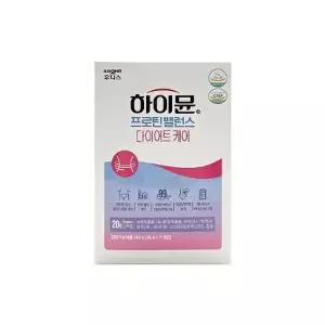일동후디스 하이뮨 프로틴 밸런스 다이어트케어 38g 7포 x 1박스