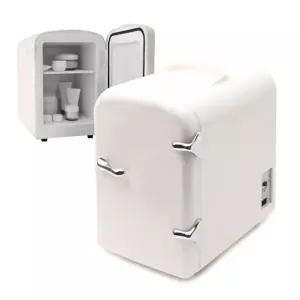 (옵션 본품1개)화장품 냉장고 캠핑 휴대용 차량용 레트로 미니 4L