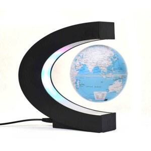 공중 조명용 실내 지구본 자전지구본 공중부양지구본 C자형3인치중국어골드 6인치 조명