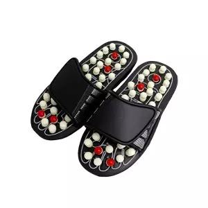 [엄지척]지압슬리퍼 345POC30 기능 사무실 실내화 건강 실내 쿠션 자갈