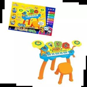 유치원입학선물 6가지 드럼 소리 기능 옥토넛 오케스트라 피아노
