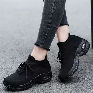 에어굽 슬립온 키높이 스니커즈 데일리 여자 운동화 어글리슈즈 여성스니커즈 슬립온