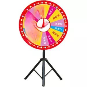 대형 룰렛 판 행사용 다트판 추첨 게임 가정용 돌리기 축제 추첨기 추첨판 친구 스탠드