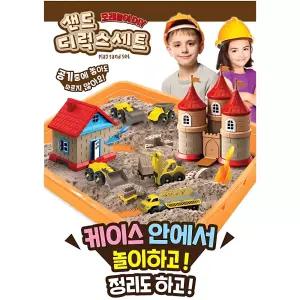 발코니놀이터 5종트럭 모래성만들기 케이스세트 유치원 조카선물 어린이집 유아장난감