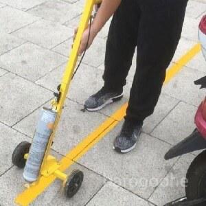 셀프주차선라인 스프레이 주차선라인 2륜 도색장비 주차 F형 현장 페인팅 도포기 표시 셀프