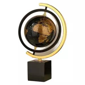 지구본 공예품 사무실 교육 회전 금속 지도 장식