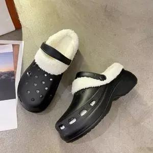 신상 캐주얼 털부착 아쿠아 샌들 여자 패션 슬리퍼 남자아쿠아슈즈 겨울신발