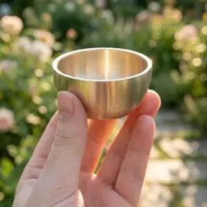 [셀러에이드]이태석공방유기 술잔 6.5cm 선물용 찻잔 다기 다도구