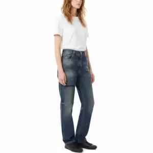 프라다 PRADA 26SS 스트레이트 레그 워싱 데님 청바지 GFP544 1631 F0008