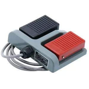 페달 풋스위치 더블 탭 재봉틀 컨트롤러 발판 트윈 싱글 킥 스위치 발버튼