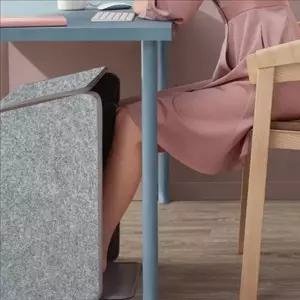 [알티피아]데스크 접이식 발 난로 개인용 사무실 발 난로 원적외선 파티션