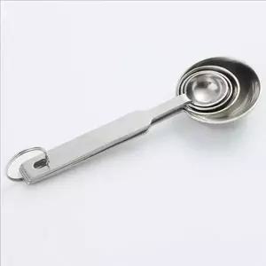 주방 베이킹 계량 스푼 조리 스텐 계량 스푼 스테인레스 4종