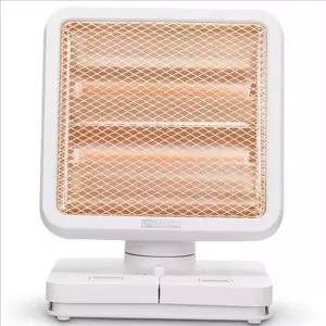 [셀러에이드]회전형 전기 히터 데스크 발 난로 개인용 카본 사무실 석영