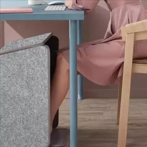 [셀러에이드]데스크 접이식 발 난로 개인용 사무실 발 난로 원적외선 파티션
