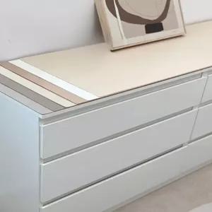 가구 가죽 덮개 티비다이 맞춤 선반 호텔 린넨 서랍장 테이블보 커버 거실장 북유럽