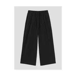 에잇세컨즈 8SECONDS 레이온 밴딩 팬츠 블랙 1631408