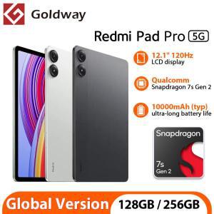 글로벌 버전 샤오미 레드미 패드 프로 5G 태블릿, 128GB, 256GB ROM, 스냅드래곤 7s Gen 2 2.5K, 12.1 인치