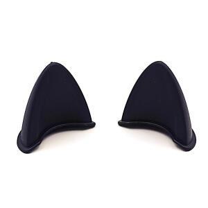 [2개구성] 삼에스주 블랙2개1세트 헬멧 오토바이 고양이귀 스티커 장식 용품 FHW7EE0B6