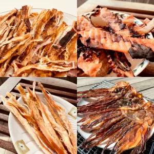 장족 왕오징어다리 문어발모양 바베큐조미오징어 통통구이족 바베큐스틱 망족